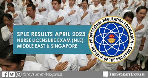 SPLE NLE Result: April 2023 Nursing board exam passers .